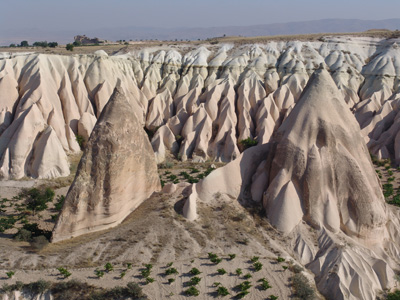 Capadòcia terreny fresat