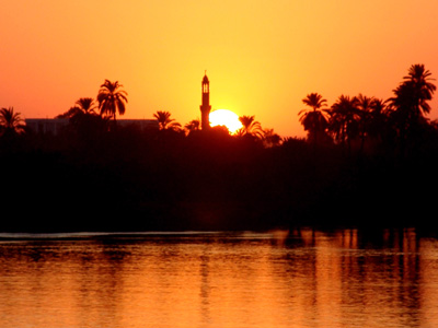 Posta en el Nil