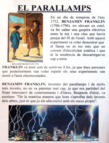 19 Parallamps Benjamin Franklin