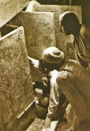 Alt Egipte 45 Vall dels Reis Descoberta de Carter de la tomba de Tutankamon 1922