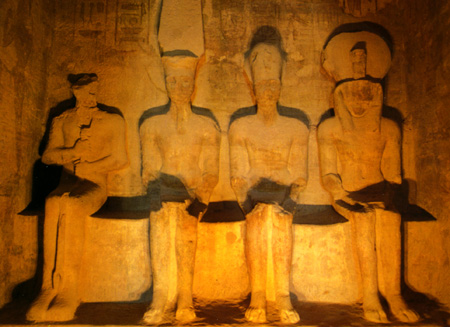 Alt Egipte 97 Abu Simbel Pthah Ramsés II Amon i Harmachis