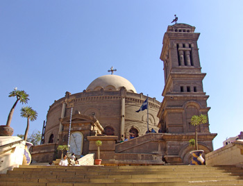 Baix Egipte 59 El Caire Barri Copte esglèsia de Sant Jordi