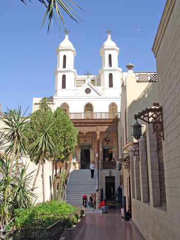 Baix Egipte 63 El Caire Barri Copte al Moal'laqa suspendida