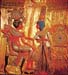 Baix Egipte 39 M.E.El Caire Tutankamon tron