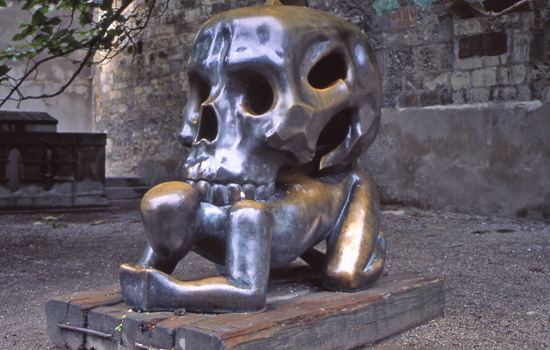 PRAGA 063 Escultura el pes de la mort