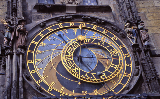 PRAGA 089 rellotge astronòmic